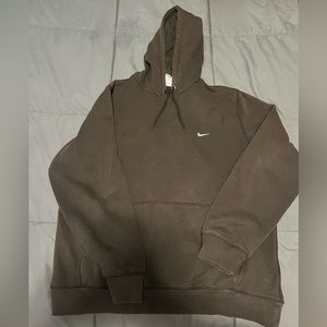 BROWN NIKE HOODIE SIZE XL
